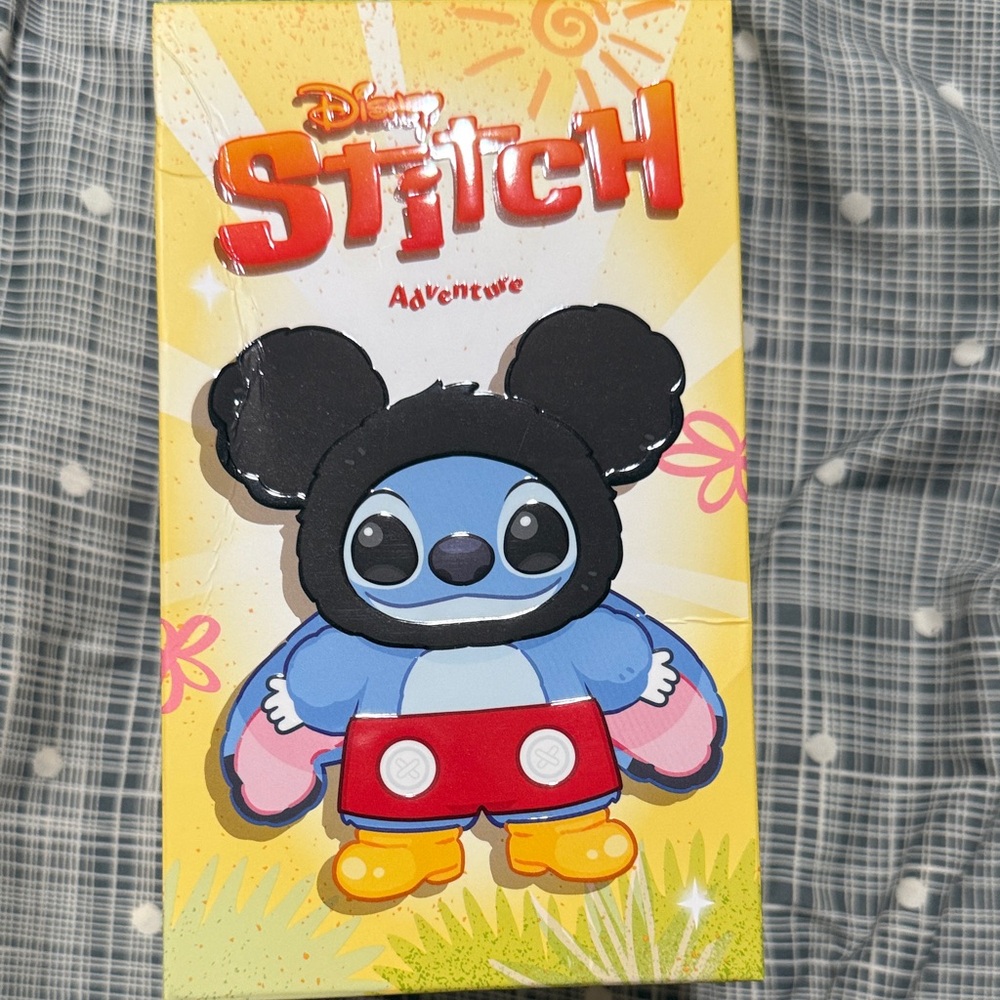 Disney Stitch Adventure Plush Toy - Blue, Black, and Red brand new